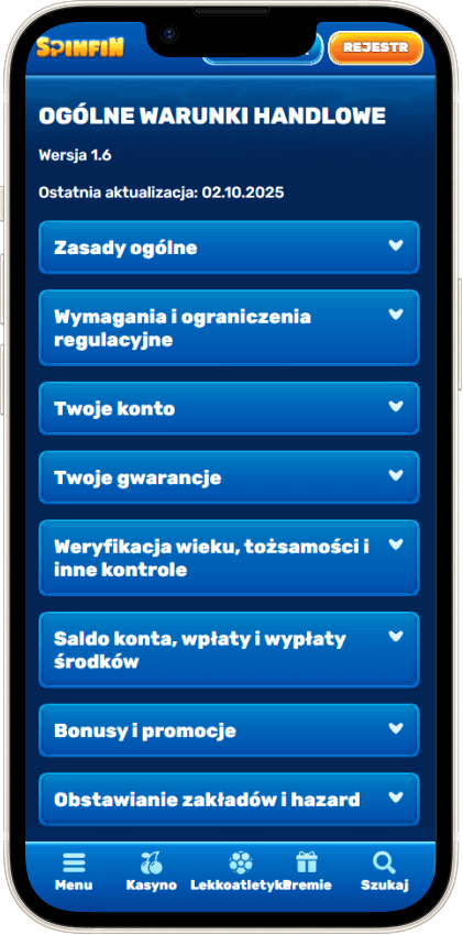 Spinfin Casino Bezpieczeństwo i Licencja